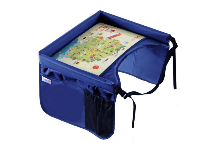 TULOKO stolik podróżnika - niebieski