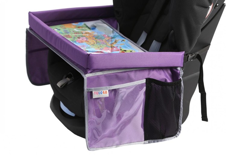 TULOKO stolik podróżnika - fioletowy